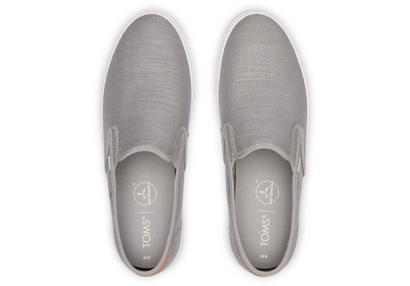 Toms Baja Slip On Grey - Mens - 14790-SOPR